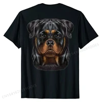 rottweiler dog face t shirt family t shirt brand tops tees cotton men custom