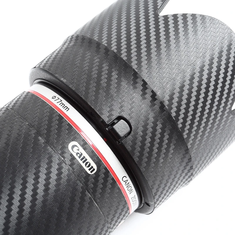 Anti-Scratch Camera Carbon Fiber Film Kit For Canon EF 70-200mm f2.8L IS II III Lens protective cover shell Skin Sticker | Электроника