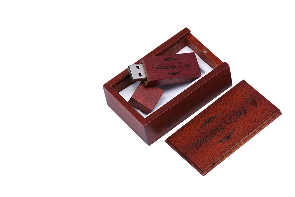 JASTER USB 2,0 Клен деревянный usb+ Подарочная коробка usb флэш-накопитель 4 ГБ 8 ГБ 16 ГБ 32 ГБ 64 ГБ(более 10 шт бесплатный логотип) свадебные подарки