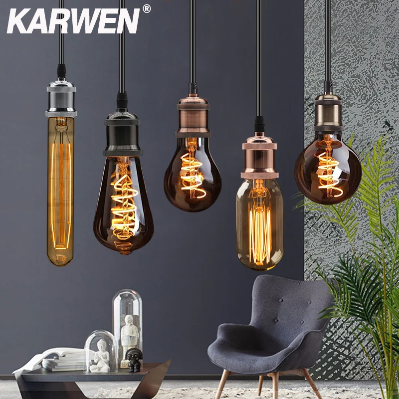 Патрон для лампы KARWEN E27 110 В 220 | Освещение