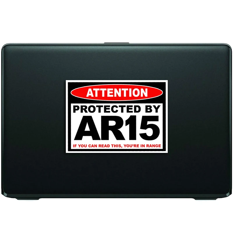 

Car Styling Protected AR15 AR 15 Warning Sticker Rifle Gun Safe Ammo Amendment 2A PAIR Car Sticker Scratches Waterproof PVC