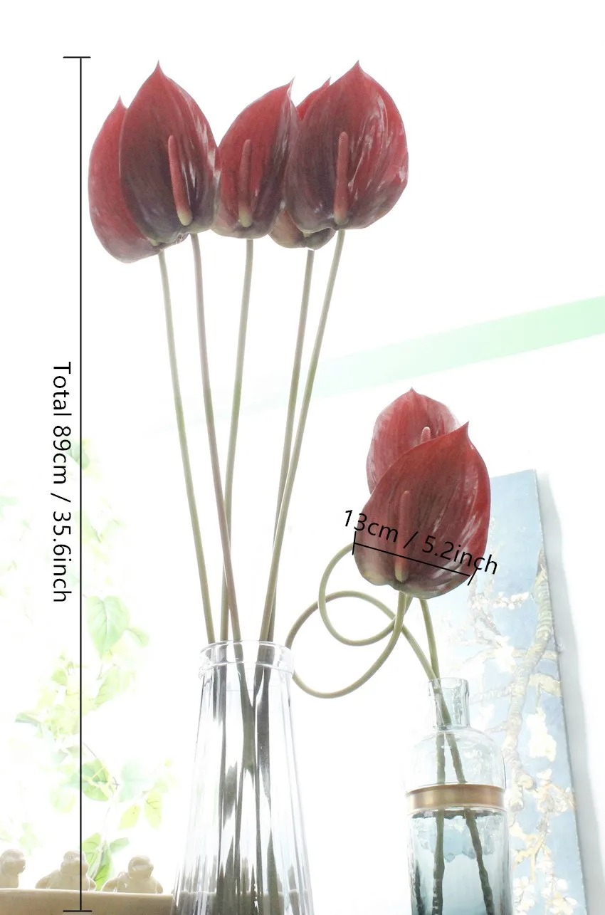 Высокое качество антуриевые цветы комнатные балконные растения офисные