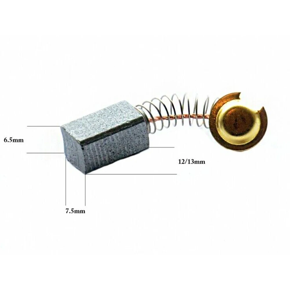 

10PCS Carbon Brushes 6.5x7.5x13mm For C8FSE C8FSHE 999-021 999021 G12SA G12SG