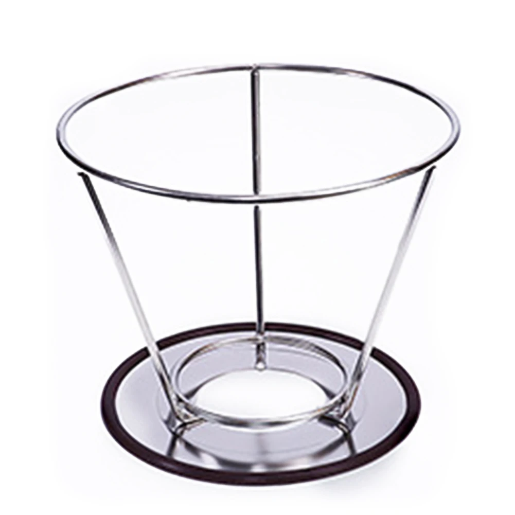 

Portable Non Slip Pour Over Easy Clean Honeycomb Design Double Layer Reusable Home Stainless Steel Accessories Coffee Filter