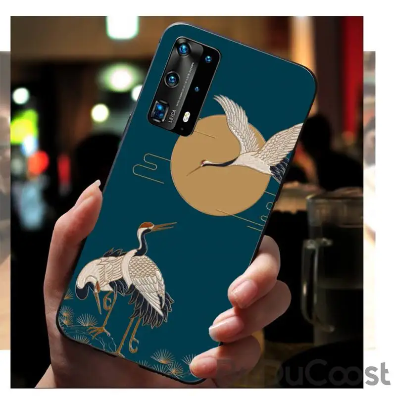 Чехол в китайском стиле ретро для телефона Huawei P20 P30 P20Pro P20Lite P30Lite Psmart P10 9lite - купить