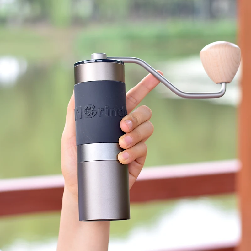 Kingrinder-molinillo de Caf&eacute; manual, molino port&aacute;til de acero inoxidable 420, 38mm/48mm, rebaba K1 k2 k3-4