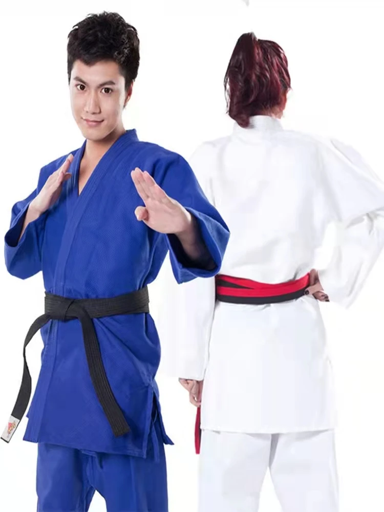 Униформа для боевых искусств Judo Gi Кимоно соревнование 100% хлопок белый г/м2