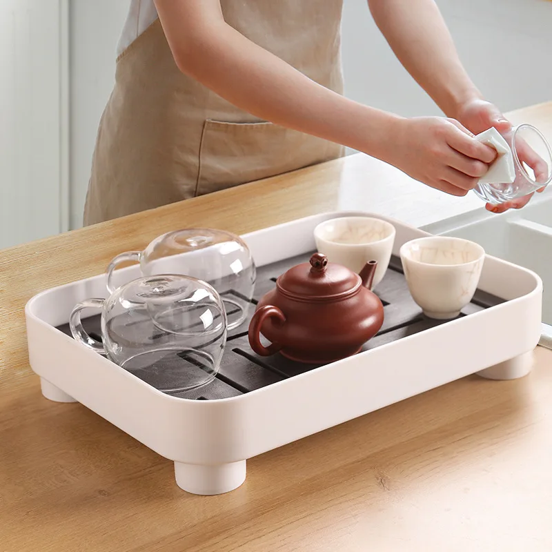 Minimalism and Modern Tea Tray Decoration Black White Nordic Style Set Multifunctional Square Storage 2021 | Дом и сад