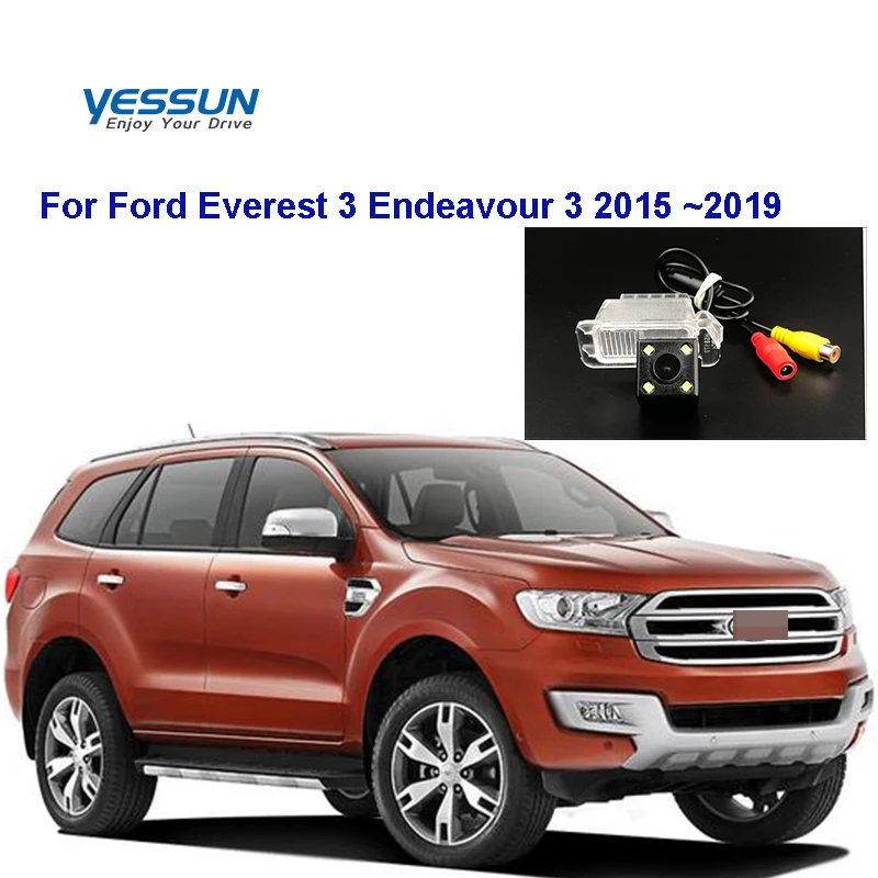 

Yessun камера заднего вида Водонепроницаемая Для Ford Everest 3 Endeavour 3 2015 ~ 2019 CCD камера/задняя камера/номерной знак камера