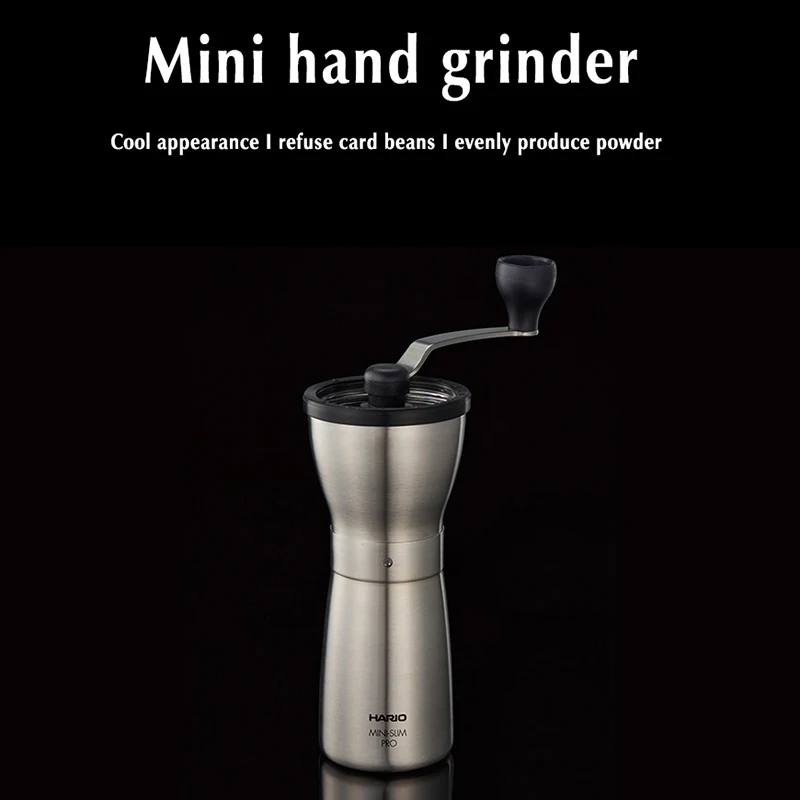 Кофемолка из нержавеющей стали HARIO MMSP ручная кофемолка|Ручные кофемолки| |