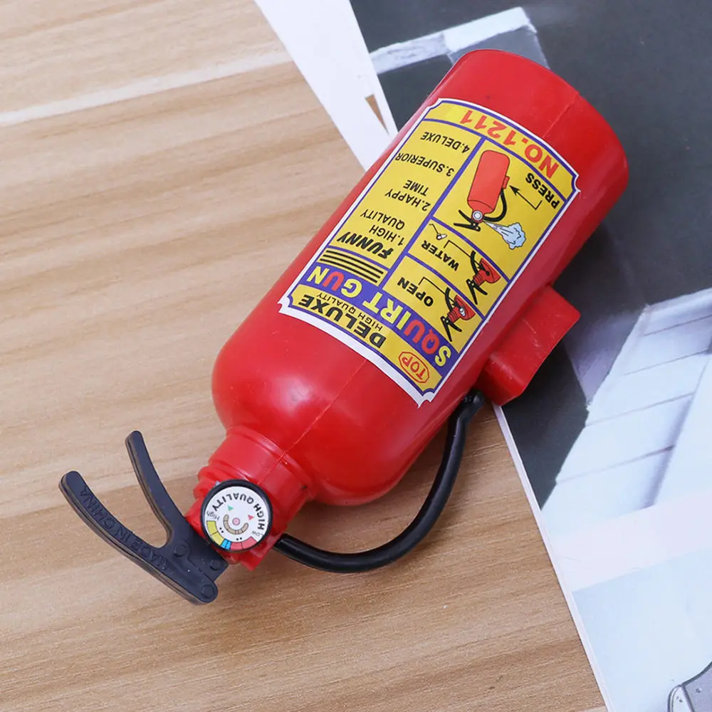 

8 Pcs Fire Extinguisher Portable Squirter Water Spraying Toy Summer Outdoor Toy