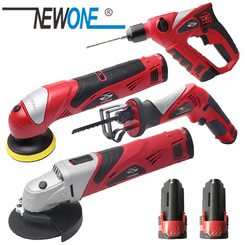 

Угловая шлифовальная машина NEWONE, 12 В, с аккумулятором