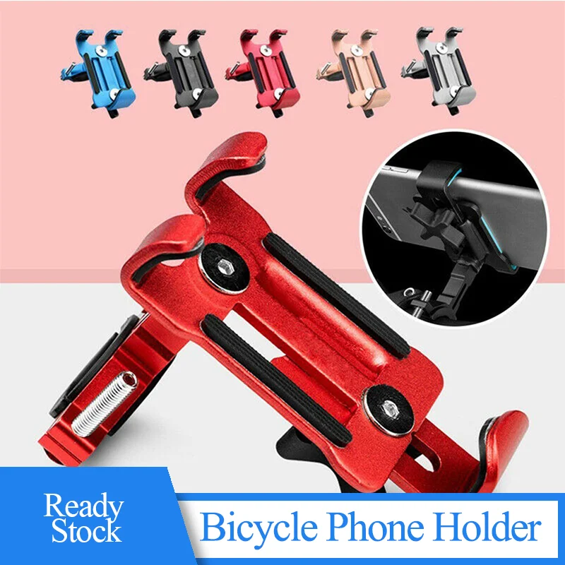 Портативный велосипедный держатель для телефона кронштейн из алюминиевого