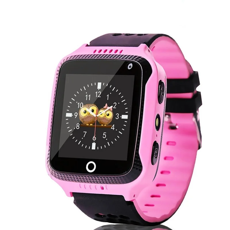Q528 Smart Children Watch GPS With Camera Flashlight Baby Watch SOS Call Location Device Tracker For Kid Safe - Цвет: Smartwatch Pink