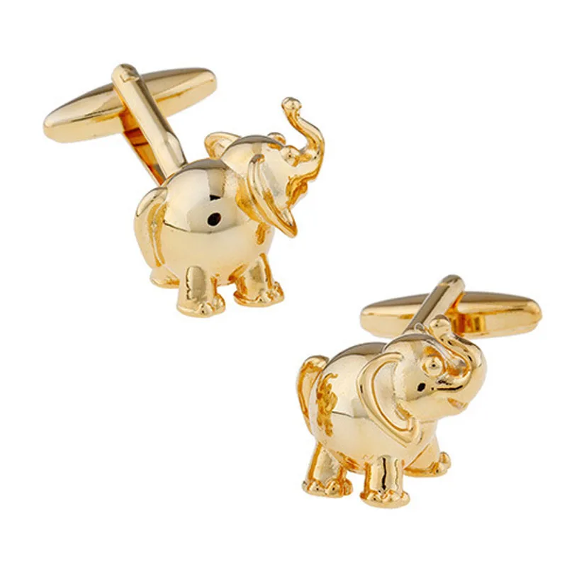 Индивидуальные запонки серии животных Модные мужские французские рубашки
