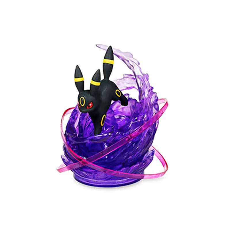Япония Pokeball детектива Пикачу GK Gengar Mewtwo Umbreon Espeon Greninja ПВХ фигурка игрушки Коллекция Модель подарки 15 см - Цвет: Umbreon