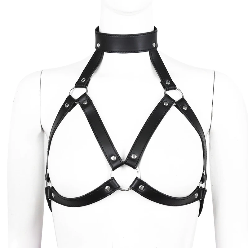 

Erotic BDSM Bondage Leather Harness Chastity Clothes Sexy Lingerie Slave Restraints Sex Toys For Women Couple Adult Games Fetish