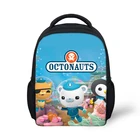 Рюкзак для детского сада, с рисунком октонавта, для детей, школьный рюкзак, мультяшный аниме-дизайн, маленькие сумки для мальчиков и девочек