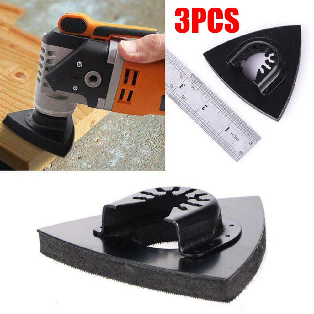 Профессиональный треугольный Осциллирующий Инструмент шлифовальная площадка