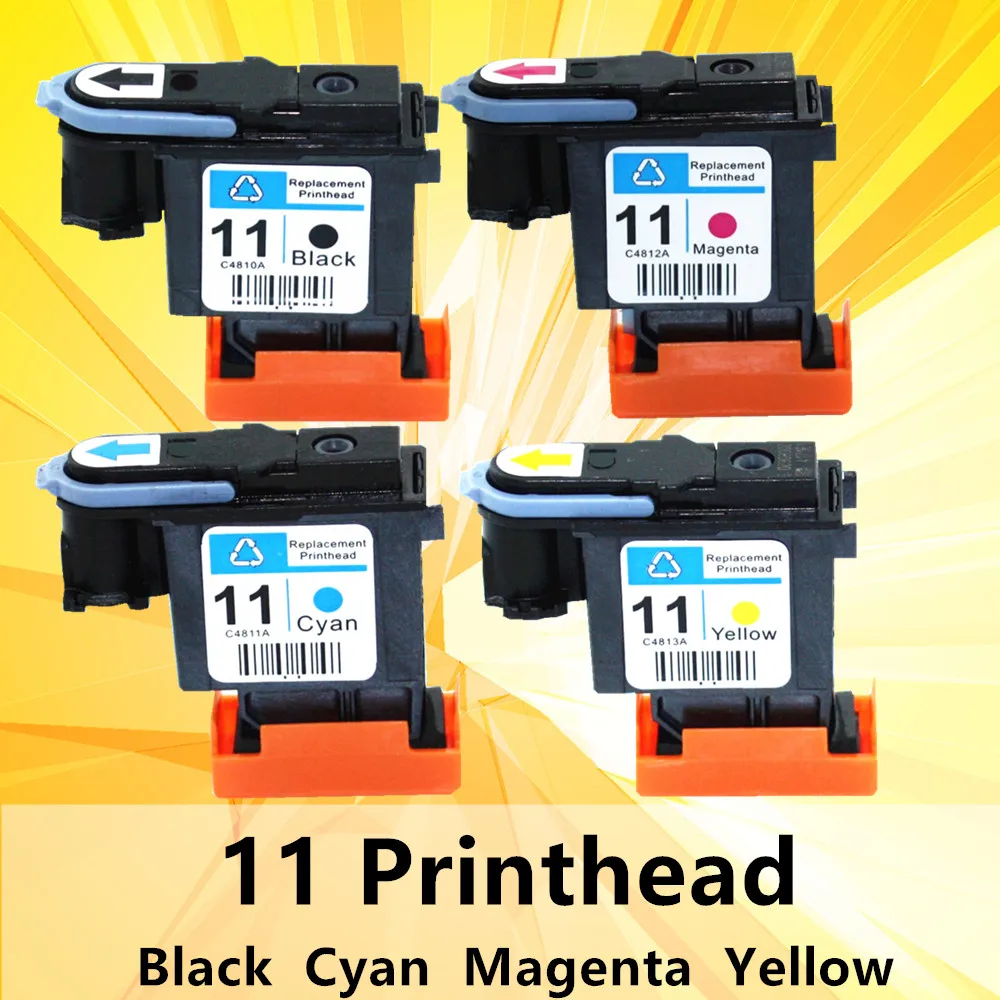 Печатающая головка HP 11 печатающая C4810A C4811A C4812A C4813A для Designjet 70 100 110 111 120 500 510 500PS 800 815