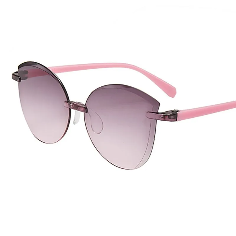 Очки солнцезащитные Детские без оправы UV400 модные очки с оправой для мальчиков и