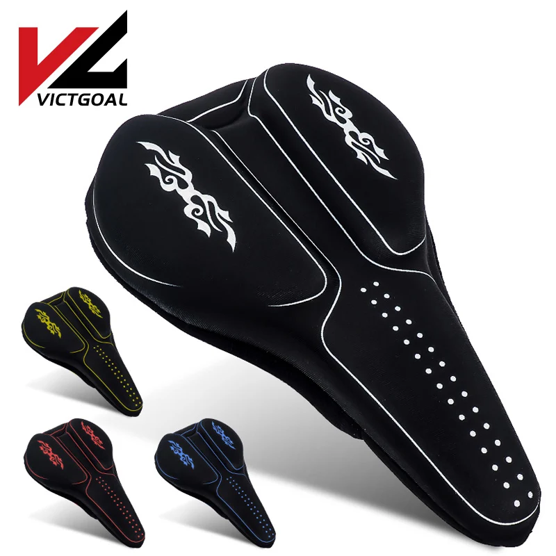 

Silicone Bicycle Saddle Gels Bike Saddle Cover Cycling Seats Breathable Foam Comfortable Cushion Soft Seat for MTB Road Bike