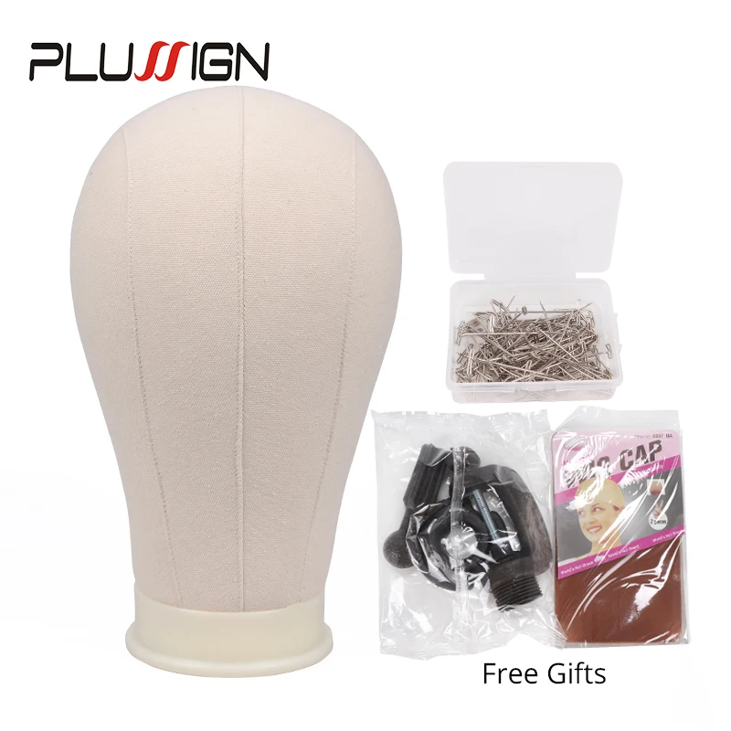 100% новая пробковая холщовая подставка для парика тренировочная голова манекен