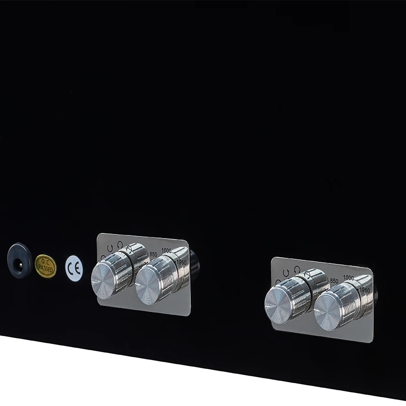 

JQUEEN 5 modes Automatic Baking Finish Wood Watch Winder Display Box 4+9 Storages Interior Black PU Leather With LED Light