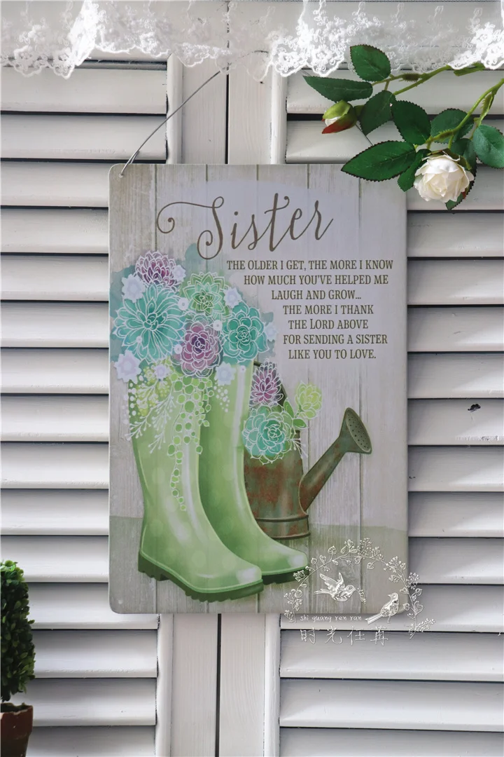 

Retro Plaques Signs Metal Paintings Garden Accessories Plaques Signs Bar Room Decorative Placas Decorativas Home Decor DF50ZSP