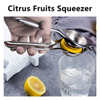 stainless steel citrus fruits squeezer orange hand manual juicer kitchen tools lemon juicer orange squeezer juice fruit pressing