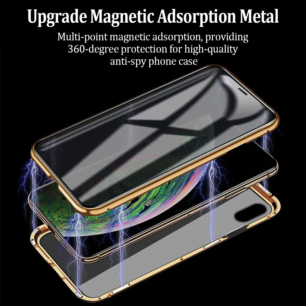 Новинка 2019 двухсторонний стеклянный чехол для телефона IPhone Xs Max Xr X 7 8 plus