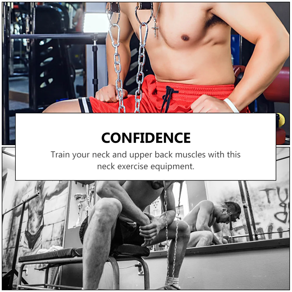 

Neck Harness Neck Exerciser Builder Support for Strength Training (Black)