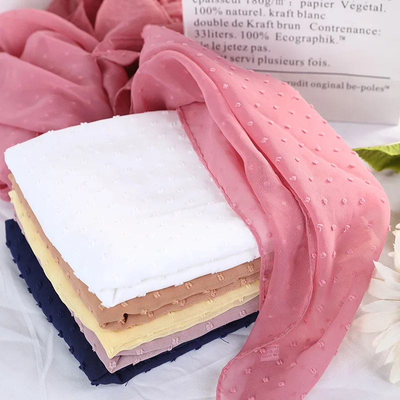 10 шт./лот жаккардовая Роскошная простая шифоновая шаль шарф новый дизайн хиджаб