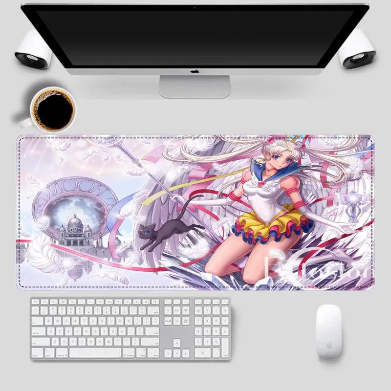 

Protection Cartoon Sailor Moon Gaming Mouse Pad Gamer Keyboard Maus Pad Desk Mouse Mat Game Accessories for overwatch/cs go/LOL