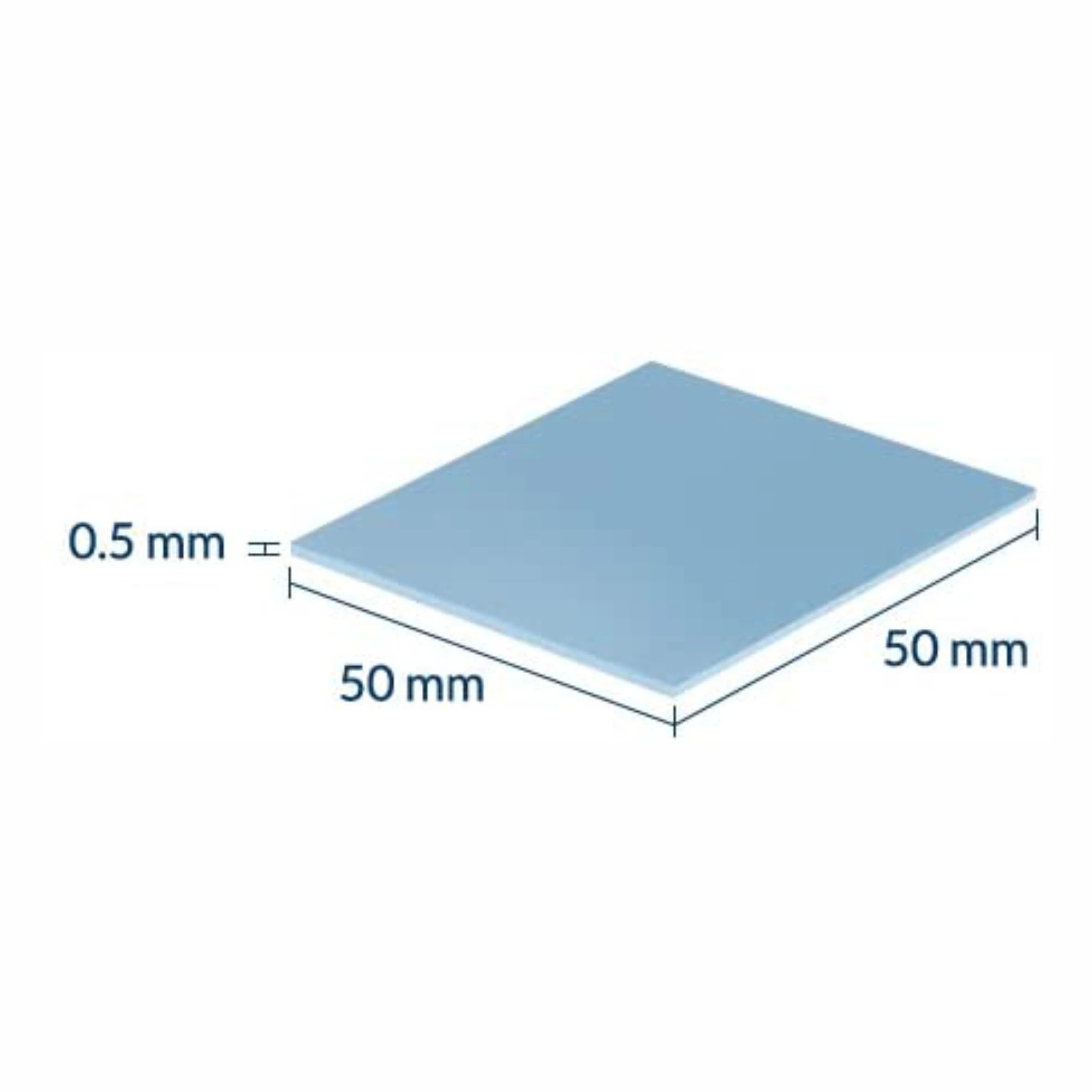 Термопрокладка ARCTIC 6 0 Вт/мК 5 мм 1 термоковрик 50x50 145x145 Высокоэффективная