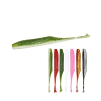 ar75 factory stock 4 forked tail soft lure 125mm7 8g soft fishing baits plastic lure soft lure