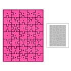 2020 Новый Прямоугольник пазл металлическая фоторамка Трафаретный вырубной Штамп для DIY тиснение декоративная поздравительная открытка альбом Скрапбукинг нет штампов