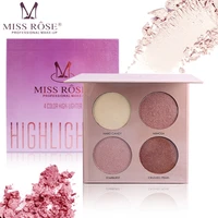 miss rose four color long lasting three dimensional repair nose shadow bright and bright high gloss powder woman face powder