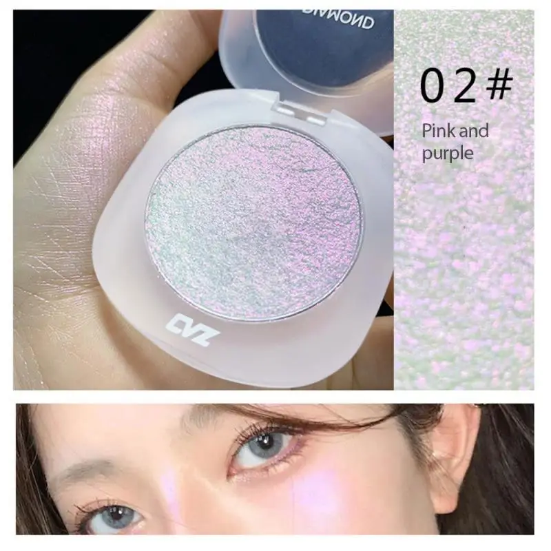 4 цвета одиночные светильник тени для век косметика мясо-картофель Длинные