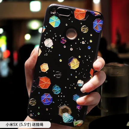 3d рельефный матовый чехол для xiaomi mi a1 мягкий силиконовый защитный 5x защитная