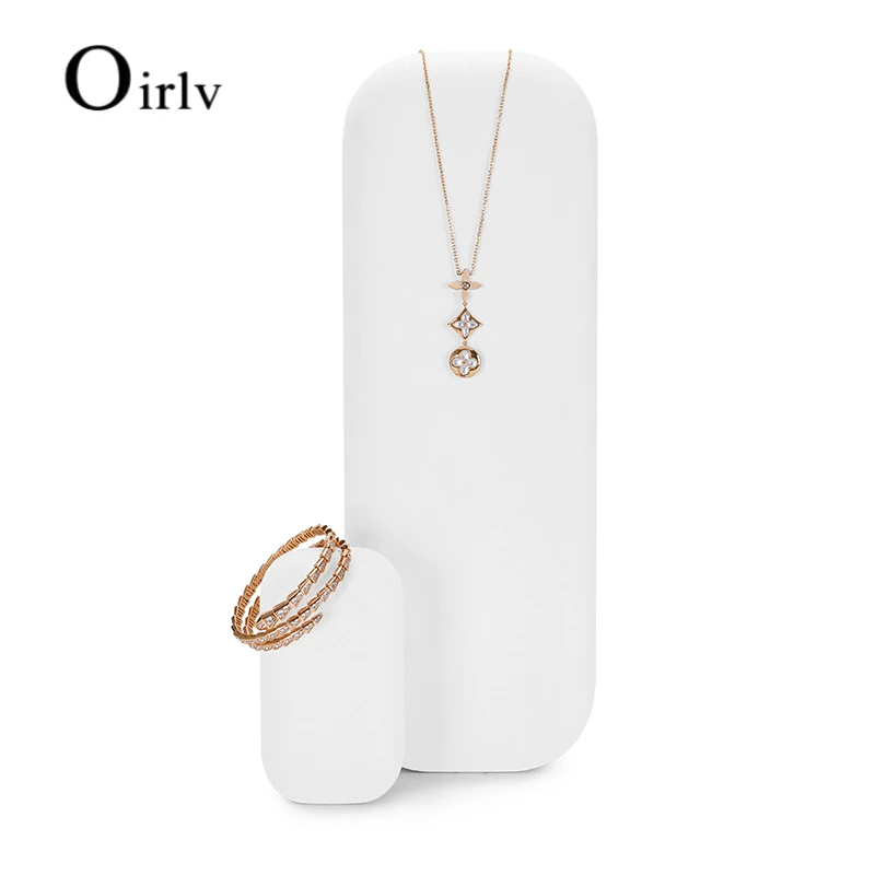 Oirlv Jewelry Display Set Mannequin Necklace Stand Ring Organizer Earring Storage Jewelry Organizer Jewelry Storage