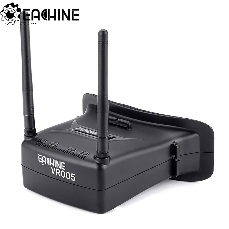 Eachine VR005 2,7 дюймов 960*240 5,8G 48CH FPV очки Raceband автоматический поиск с двумя антеннами 3,7 V 1000mAh батарея для радиоуправляемого дрона