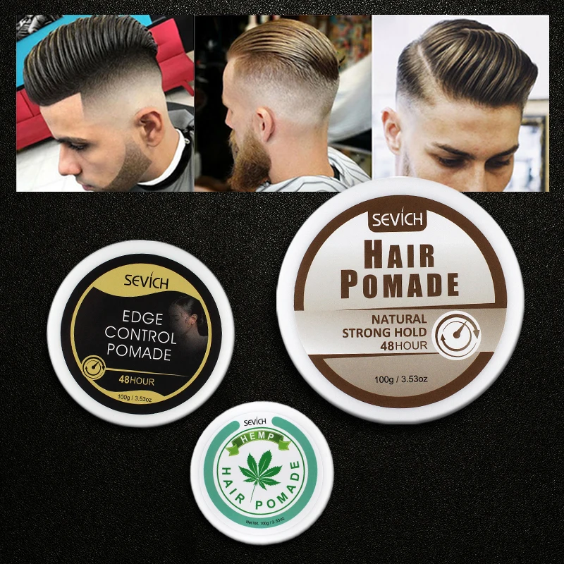 Восковая Помада для волос стойкий сильный удерживающий модный Стайлинг воска