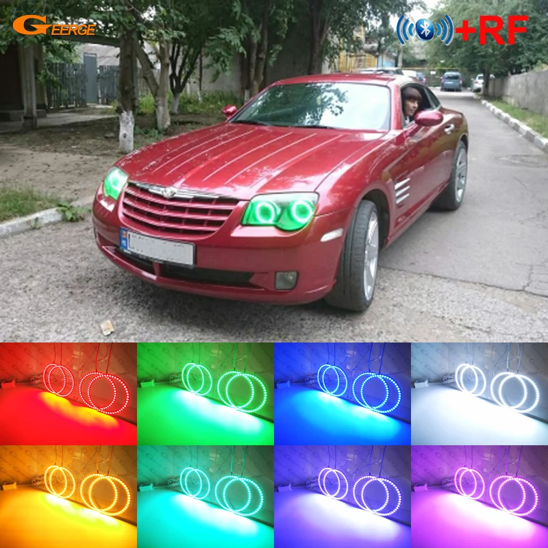 Для Chrysler Crossfire 2004 2005 2006 2007 2008 BT App RF дистанционное управление многоцветный ультра