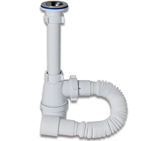 Сифон Орио 1 1/4&quot 40 с гибкой трубой удлин.патрубком А-32059 (аналог С1015) |