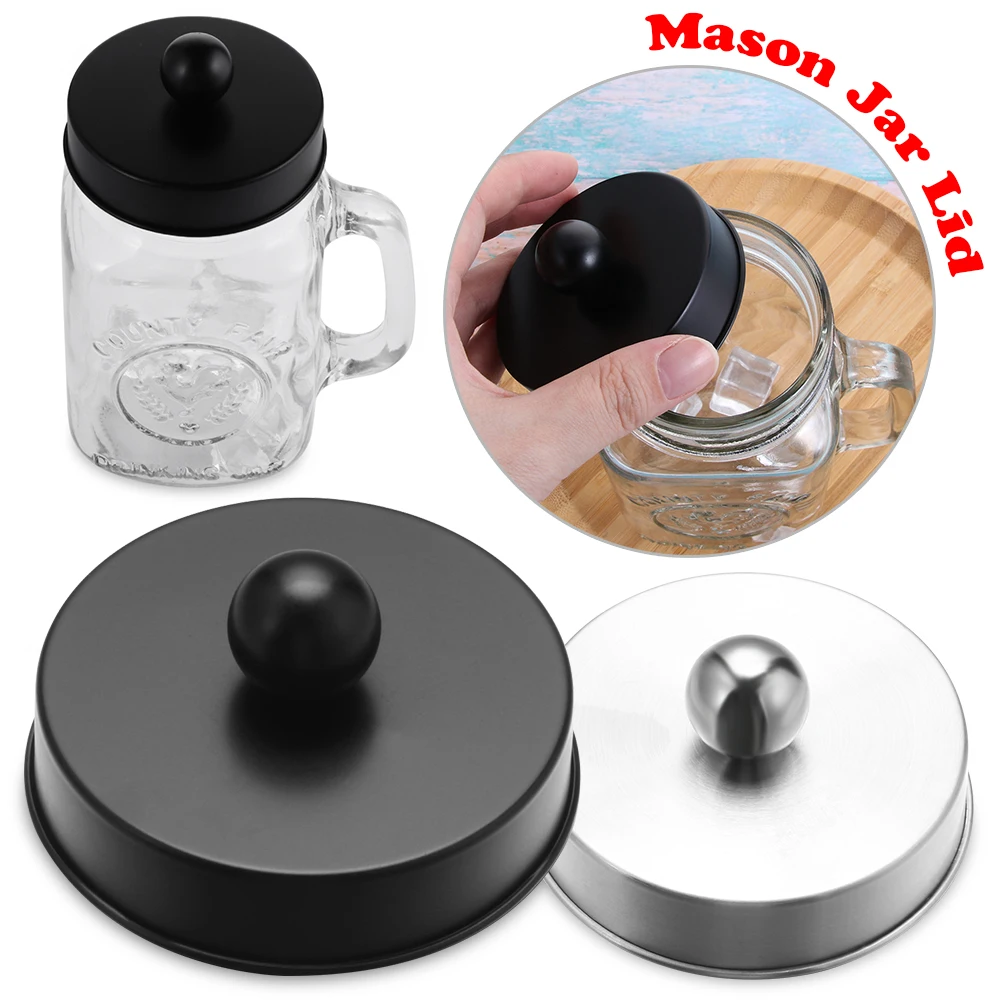 1/2 шт. регулярные рот стеклянная банка с завинчивающейся крышкой крышки аптека