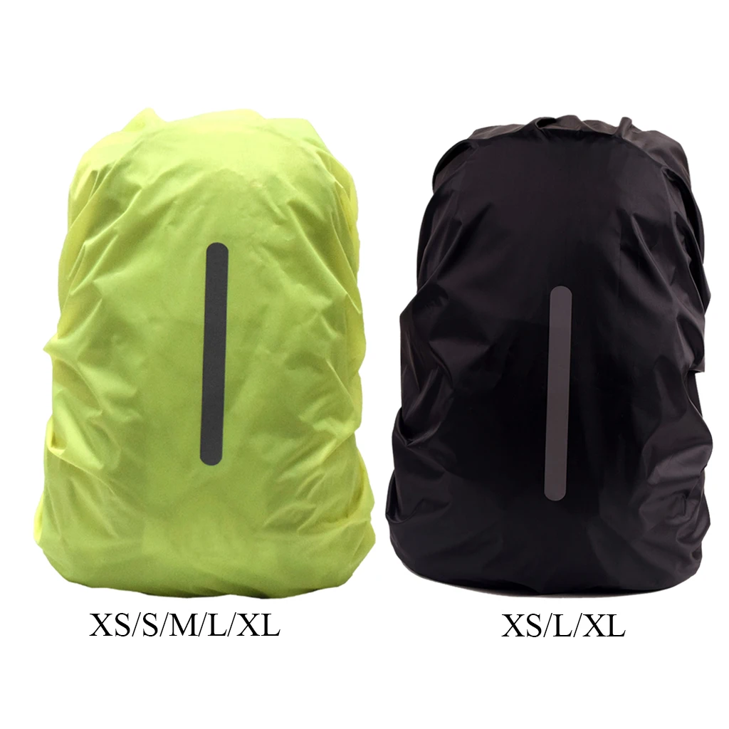 

Reflective Backpack Rain Cover Traveling Camping Biking Outdoor Dustproof Rucksack Covers