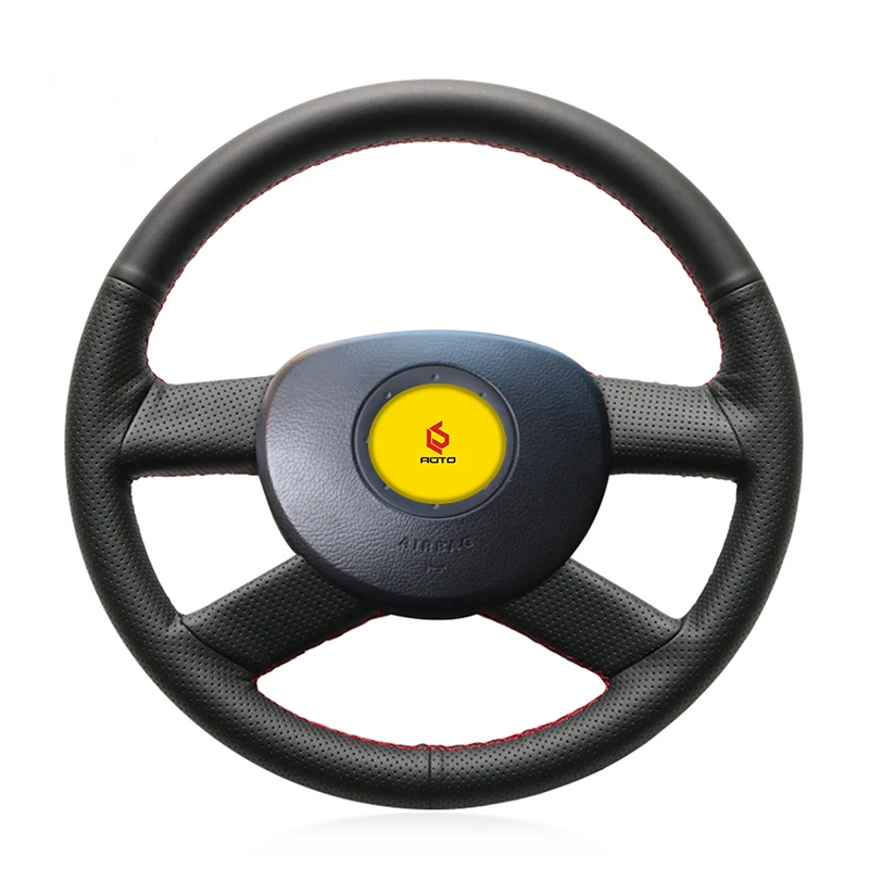 Оплетка на рулевое колесо Braid для Volkswagen VW Polo 2003-2006, оплетка рулевого колеса.