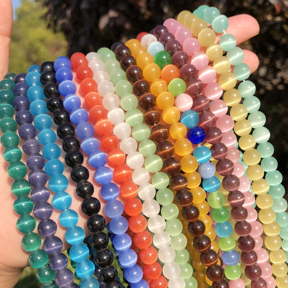 Asteroid Glass Beads 8mm Round Over 20 colours 50 beads per string 
