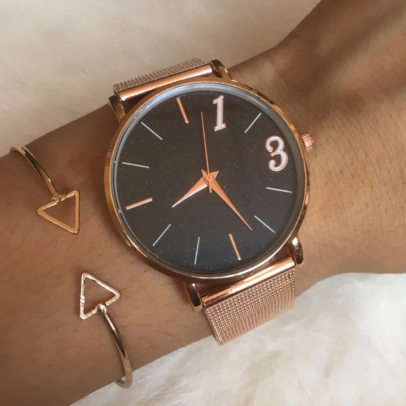 2019 женские часы лучший бренд класса люкс Женские Модные Повседневные